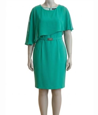 Vestido verde talla 50