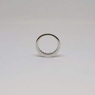 Sortija Oro Blanco 18k Media Corona Brillantes