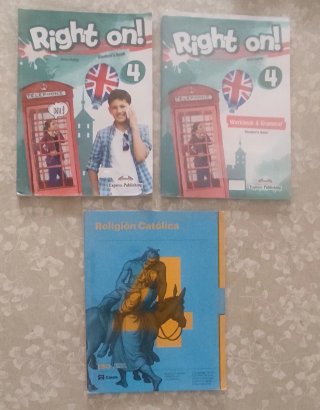 Libros de texto 4° eso