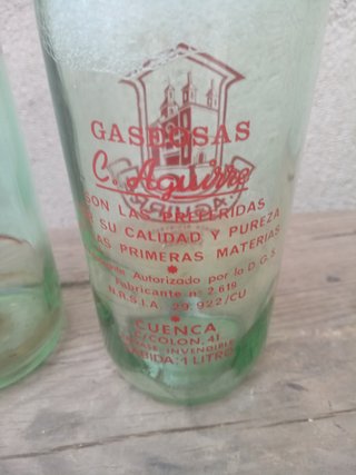 Bottiglie di Gassosa Ciudad Encantada Aguirre