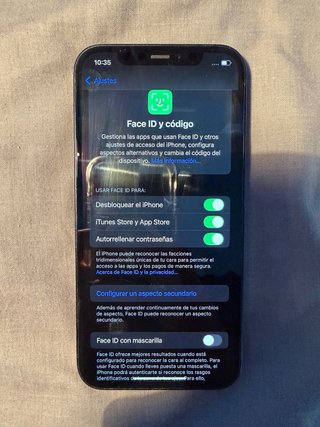 iPhone 12 128GB Nero con Face ID OK