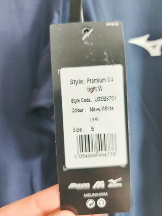 Mizuno Mallas 3/4 Nuevas con Etiqueta