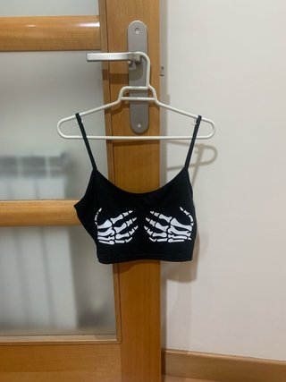 Top Shein Calaveras Talla Única