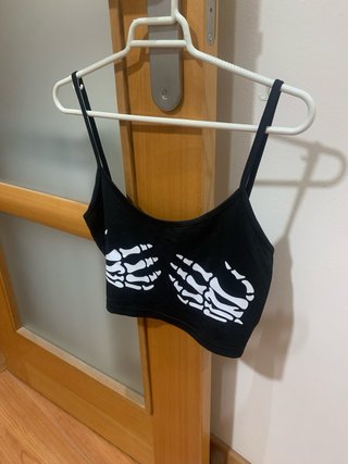 Top Shein Calaveras Talla Única