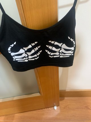 Top Shein Calaveras Talla Única