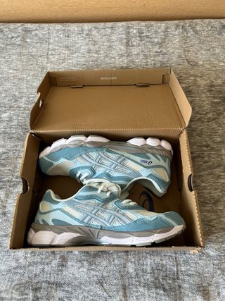 Asics Gel NYC Talla 44 Beige/Azul