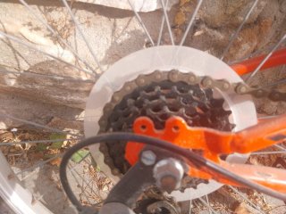 Bicicleta niño color Naranja.