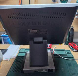 Monitor Hyundai Q17+ Argento/Nero