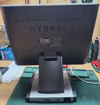 Monitor Hyundai Q17+ Argento/Nero