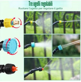 Spruzzatore Elettrico Giardino 3.7V