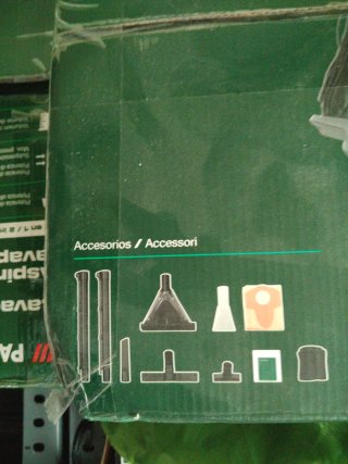 Lava aspiradora sistema combinado Parksid