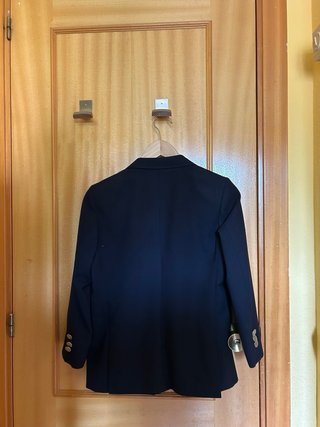 Chaqueta americana azul marino TALLA 12= XL NIÑOS