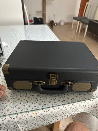 Tocadiscos Retro life Negro NUEVO a estrenar!!