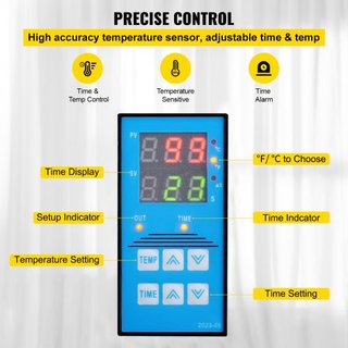 Prensa de Calor para Sombreros Máquina de Prensa de Calor de 5.5 x 3.5 pulgadas 600W Máquina Profesional de Prensa de Calor para Sombreros y Gorras con 12000 Horas de Vida Temporizador Digital LCD...