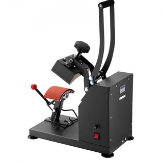 Prensa de Calor para Sombreros Máquina de Prensa de Calor de 5.5 x 3.5 pulgadas 600W Máquina Profesional de Prensa de Calor para Sombreros y Gorras con 12000 Horas de Vida Temporizador Digital LCD...