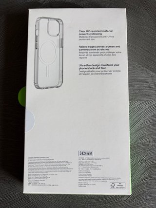 Cover Belkin SheerForce iPhone 15 MagSafe