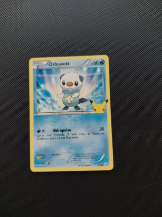 Carta Pokémon Oshawott 25 Aniversario McDonald's