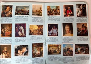 Libro de Cromos Maestros de la Pintura