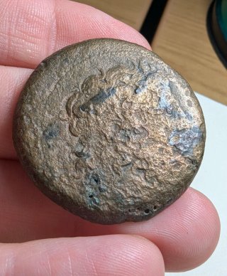 Hemidracma Ptolomeo II Egipto 285-246 a.C.