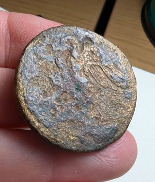 Hemidracma Ptolomeo II Egipto 285-246 a.C.