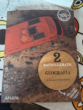 Geografía 2o Bachillerato
