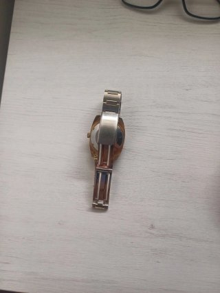 Omega Automático Día/Fecha Dorado