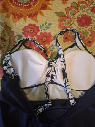 Bañador mujer azul