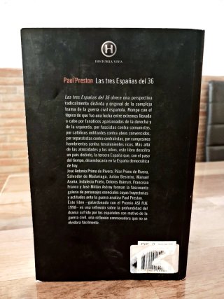 LAS TRES ESPAÑAS DEL 36. PAUL PRESTON