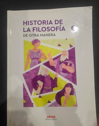Historia de la filosofía, 2 Bachillerato