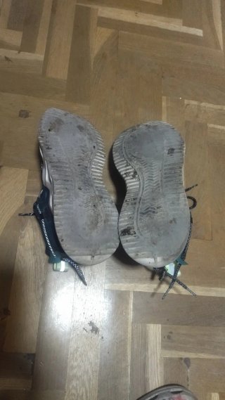 Deportivas Hombre Azul y Blanco