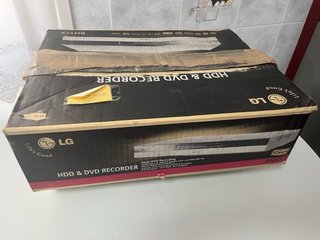 Grabadora DVD LG RH-177 con disco duro