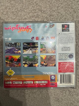 Wipeout 2097 PS1 PAL España