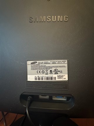 Monitor Samsung 24 pollici nero