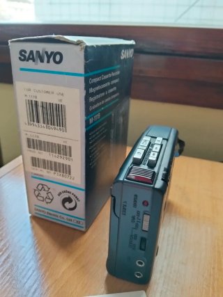 Grabadora Cassette Sanyo M-1119 Voz