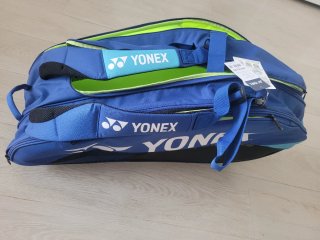 Raquetero Yonex blu per 9 racchette NUOVO