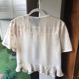 Blusa Zara Beige Talla XL