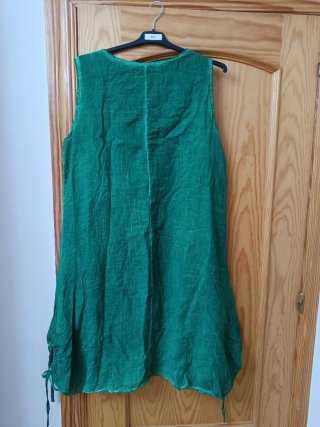 Vestido playero verde talla 44/2XL