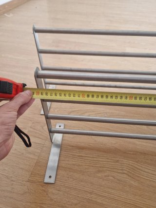 Estantería / balda Grundtal Ikea Metal 27.5x80 cm