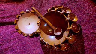 Juego Queimada Galega 12 Tazas Cerámica