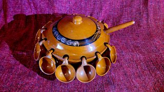 Juego Queimada Galega 12 Tazas Cerámica