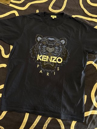Camiseta Kenzo Tiger Negra Talla M