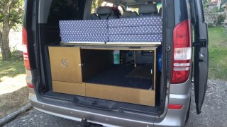 Mueble Camper + Avance + accesorios
