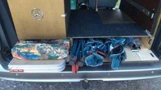 Mueble Camper + Avance + accesorios