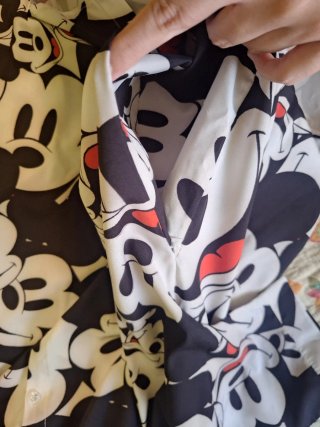Camisa de botones mujer Mickey Mouse