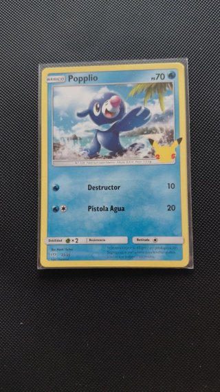 Carta Popplio 23/25 McDonald's 2021