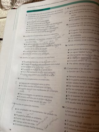 Lengua castellana y literatura 1, Le Bachillerato