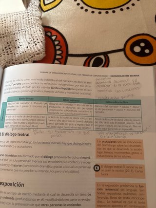 Lengua castellana y literatura 1, Le Bachillerato