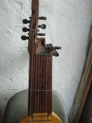 Laúd de 10 órdenes W. Overmann 1965