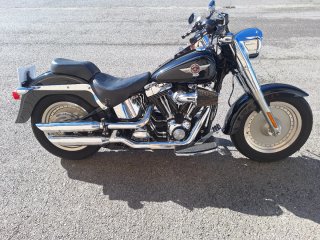 Harley Davidson Fat Boy 2005 Negra