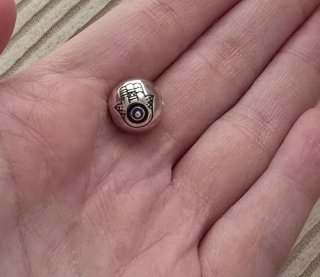 Abalorio de Plata de Ley 925